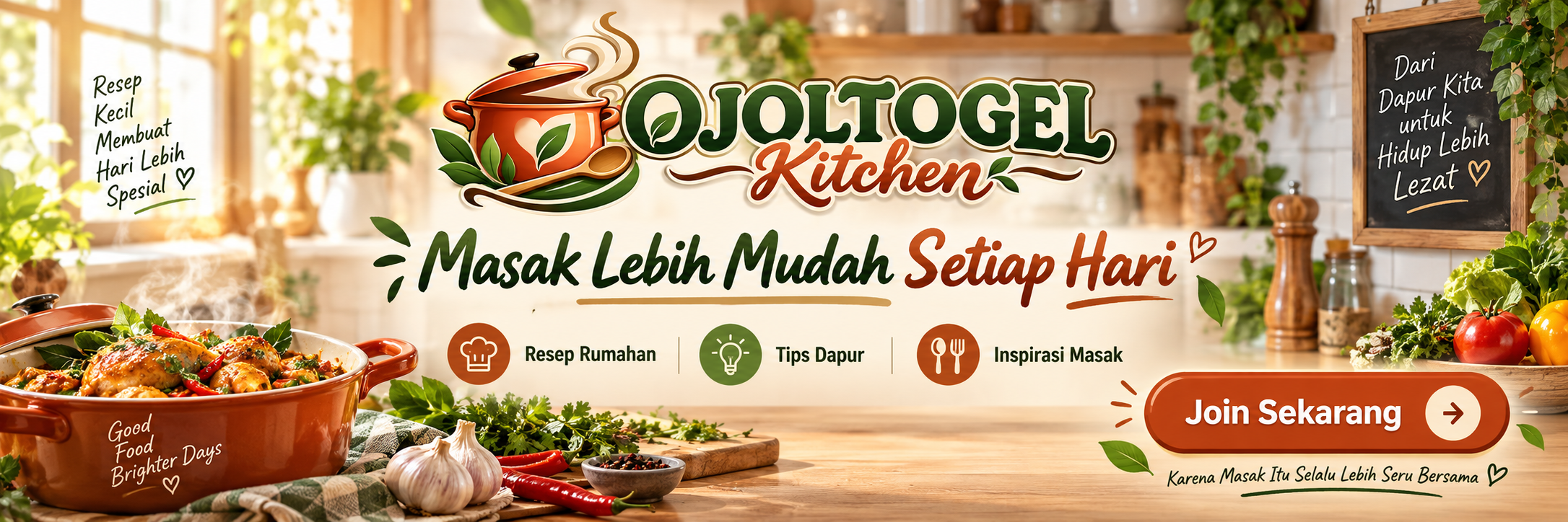 Banner OJOLTOGEL Kitchen